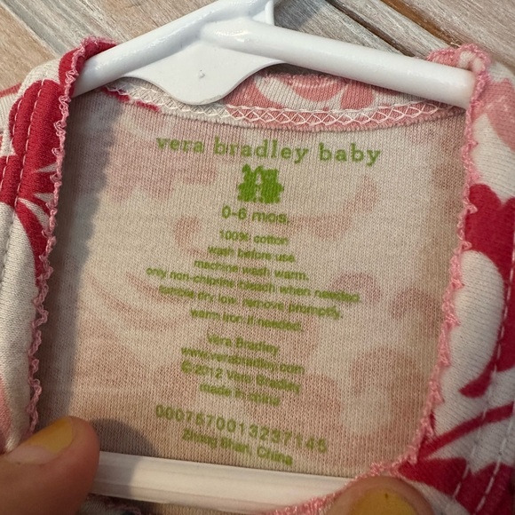 Vera Bradley Kids One Piece Baby Multicolour Floral Print - Picture 3 of 7